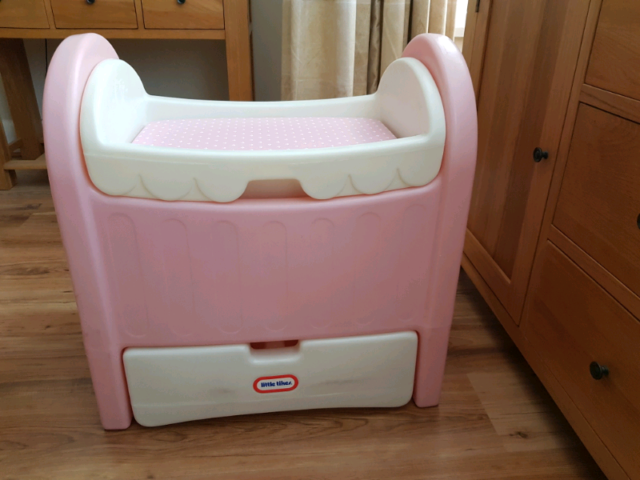 little tikes doll changing table